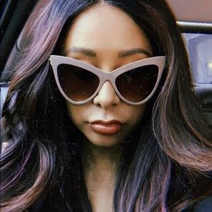 NEW Snooki Shop Carmen BLACK Cateye Sunglasses